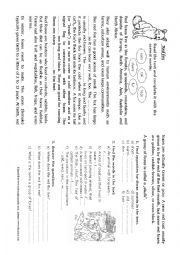 English Worksheet: Animal - Red Fox
