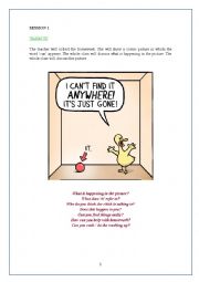 English Worksheet: Can, cant