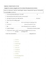 English Worksheet: Phrasal verbs from 16 to 30