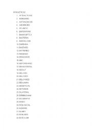 English Worksheet: PHONETICS2