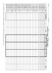 English Worksheet: VERB 008 Present Simple Tense of 26 Common Verbs