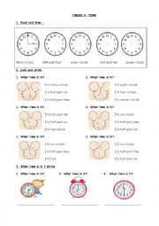 time and daily routines