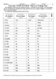 VERB 011 Revise 40 Verbs, Written & Spoken 