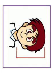 English Worksheet: Body Parts Flashcards