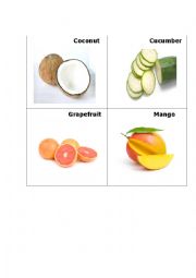 English Worksheet: Fruit 2