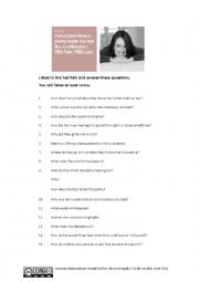 English Worksheet: TED TALK Tania Luna How a penny made me feel like a millionaire.