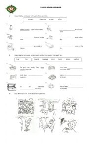 English Worksheet: Countable