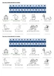 English Worksheet: Pets - write by code