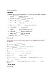 Present Perfect vs Continuous