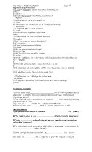 English Worksheet: Hypothetical sentences CAE