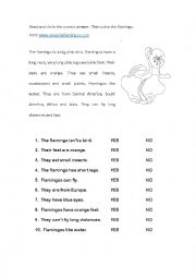 English Worksheet: Reading for begginers