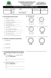 English Worksheet: Adverb of frequency