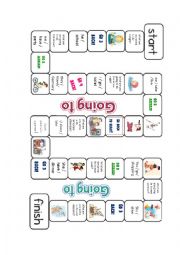 English Worksheet: going to boardgame