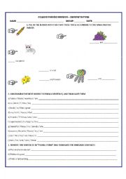 English Worksheet: demonstratives 