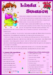 English Worksheet: Linda Swason