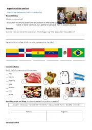 English Worksheet: Argentinian Intervention