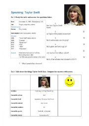 English Worksheet: Taylor Swift: Look what you made me