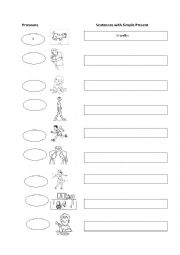 English Worksheet: SIMPLE PRESENT 