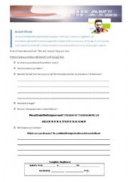 English Worksheet: Video activity - Heart of a Lio