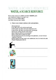 English Worksheet: World Water Day