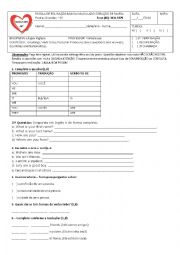 English Worksheet: Nationalities test