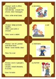 English Worksheet: Jobs description 3