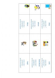English Worksheet: Present Simple, Present Continuous, Past Simple part 2