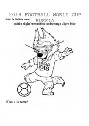 English Worksheet: 2018 Fifa World Cup Russia 