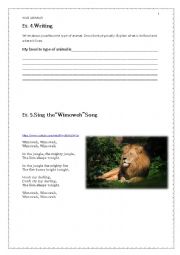 English Worksheet: Wild animals 3