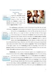 English Worksheet: The Hangover-film review