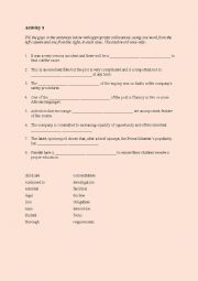 English Worksheet: writing improvement