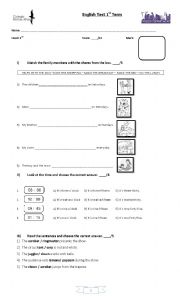 Test end of term