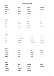 English Worksheet: Alphabet Soup