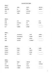 English Worksheet: Alphabet Soup