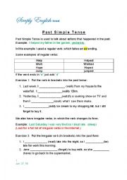 Past Simple Tense