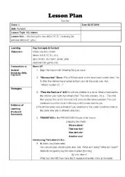 English Worksheet: lesson-Plan The Letter K and the Letter L 