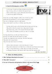 English Worksheet: WWII and D-DAY