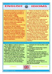 WS 018 Idiomatic Expressions