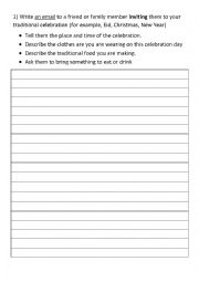 English Worksheet: Esol E2 Writing Prep