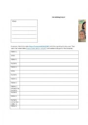 English Worksheet: Everybody Hates Chris Dubbing Project