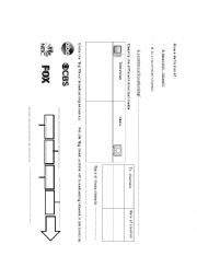 English Worksheet: The American Media