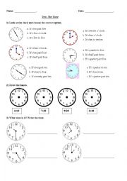 Time Worksheet