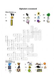 Alphabet Crossword