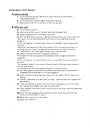 English Worksheet: Berenice reading guide