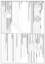 English Worksheet: Passive voice