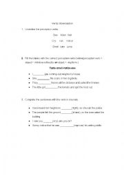 English Worksheet: Verbs of perception