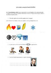 English Worksheet: Let it Snow- Song study- Frank Sinatra