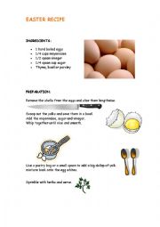 EASTER RECIPE