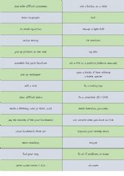 English Worksheet: Talking about abilities - can, cant, know how, etc