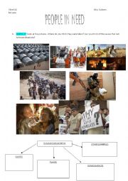 English Worksheet: Humanitarian Crisis 1